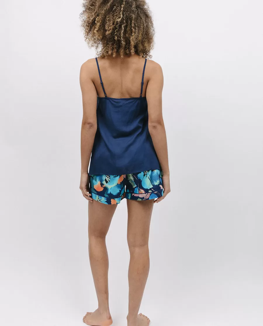 Flash Sale Bea Modal Cami And Floral Print Shorty Set Women Shorty Sets