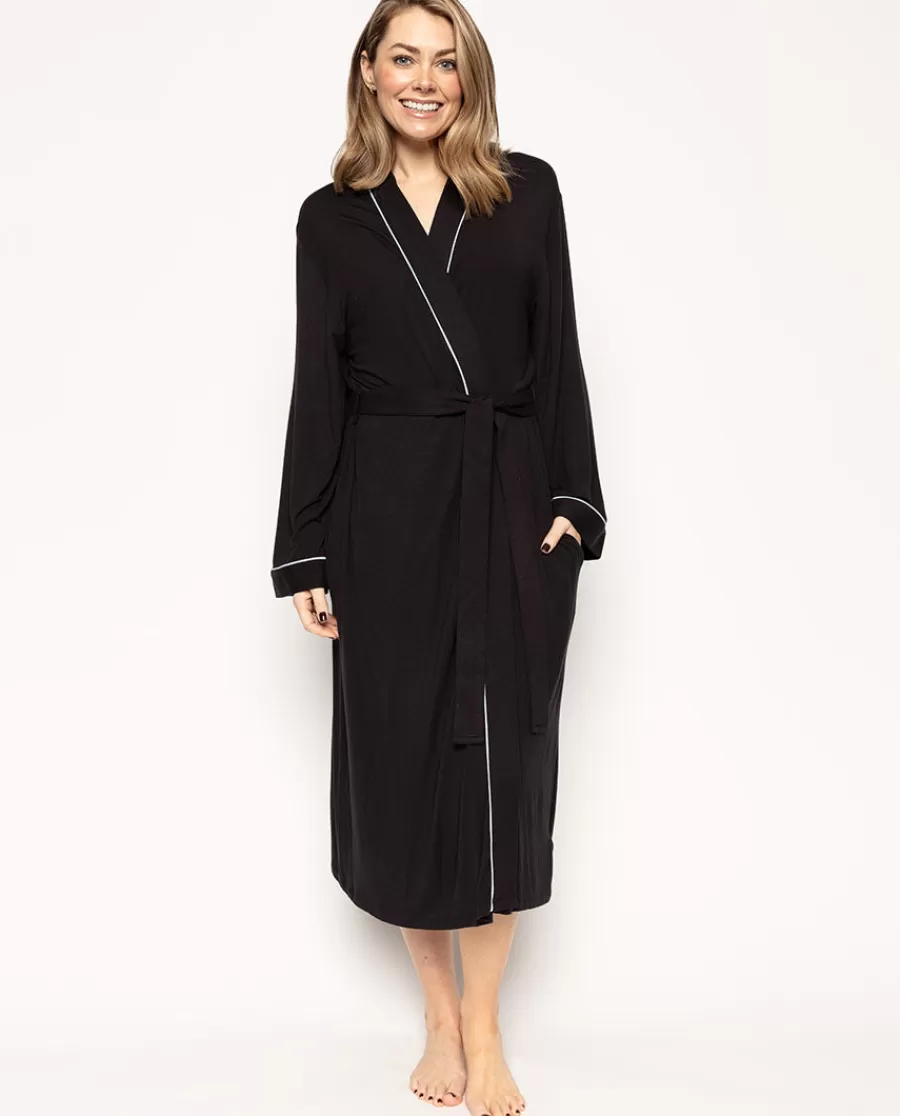 New Beth Jersey Long Dressing Gown Women Loungewear